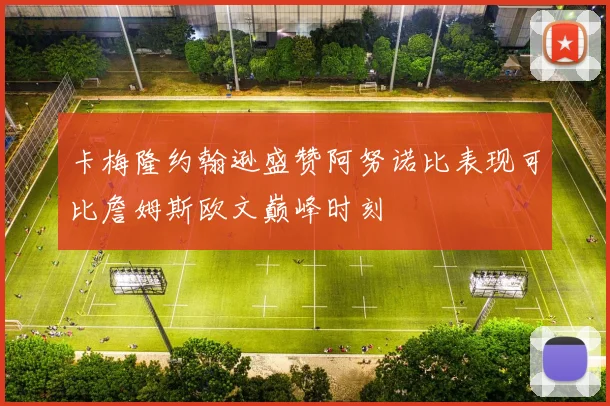 卡梅隆约翰逊盛赞阿努诺比表现可比詹姆斯欧文巅峰时刻